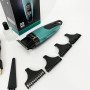 Машинка для стрижки волосся VGR V-975 тример для бороди та вусів. Колір: зелений