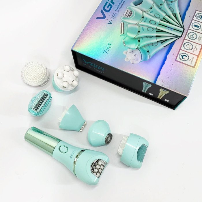 Епілятор VGR V-756 GREEN 7 в 1