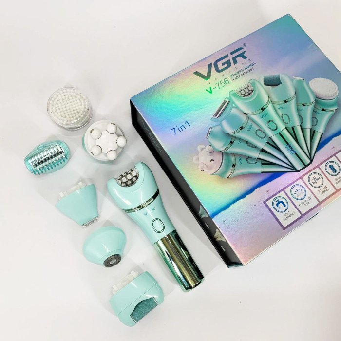 Епілятор VGR V-756 GREEN 7 в 1