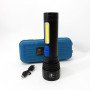 Ліхтар ручний акумуляторний CB-C11-P50-COB, Ліхтарик світлодіодний ручний акумуляторний портативний