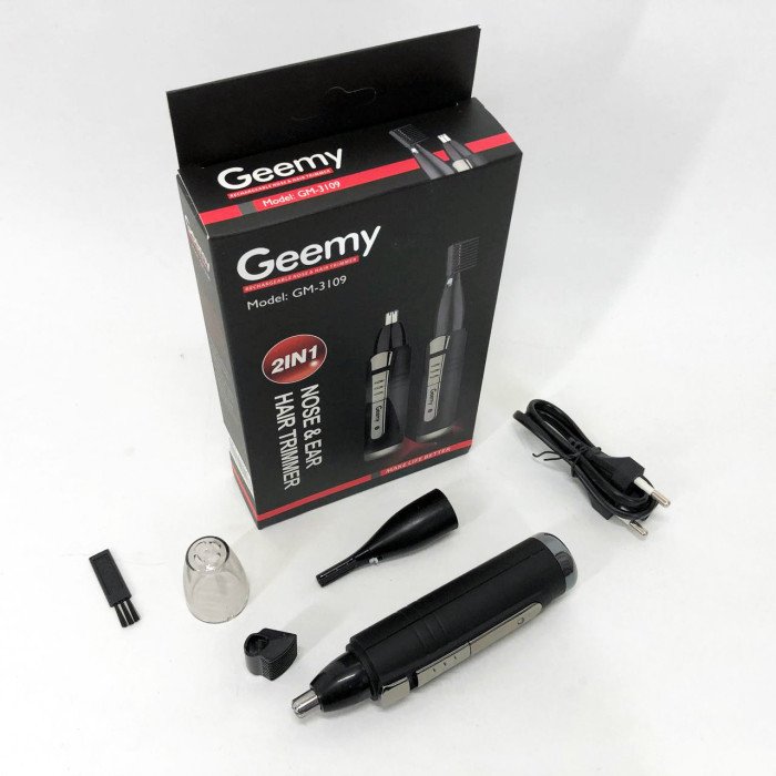 Тример GEMEI GM-3109 2в1, тример бездротовий, машинка чоловіча для гоління, бездротова електробритва