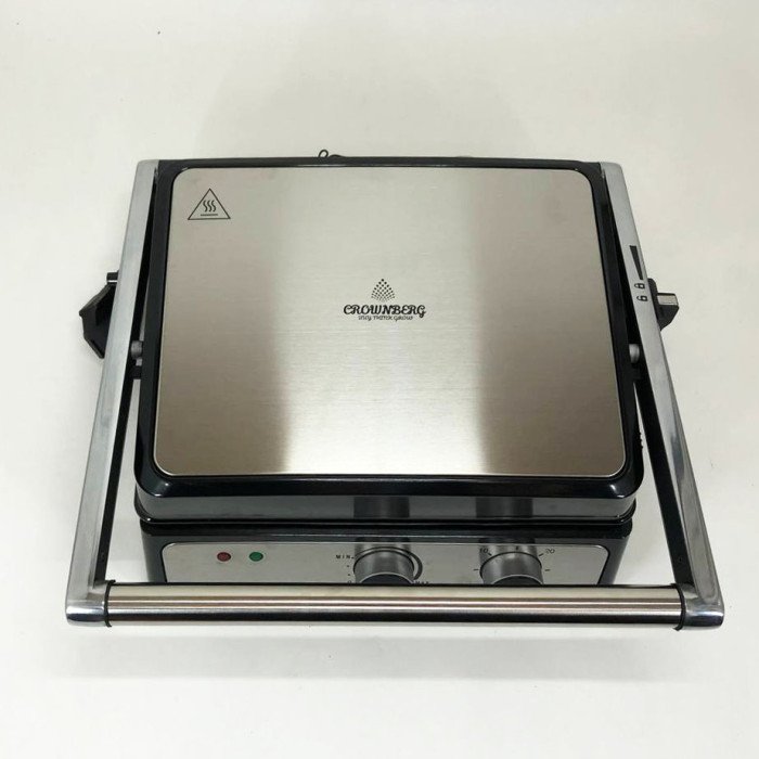 Контактний притискний електричний гриль Crownberg CB-1044 2000W