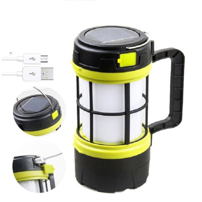 Мультифункціональний кемпінговий ліхтар із функцією Powerbank 910-LED+COB, кемпінговий світильник