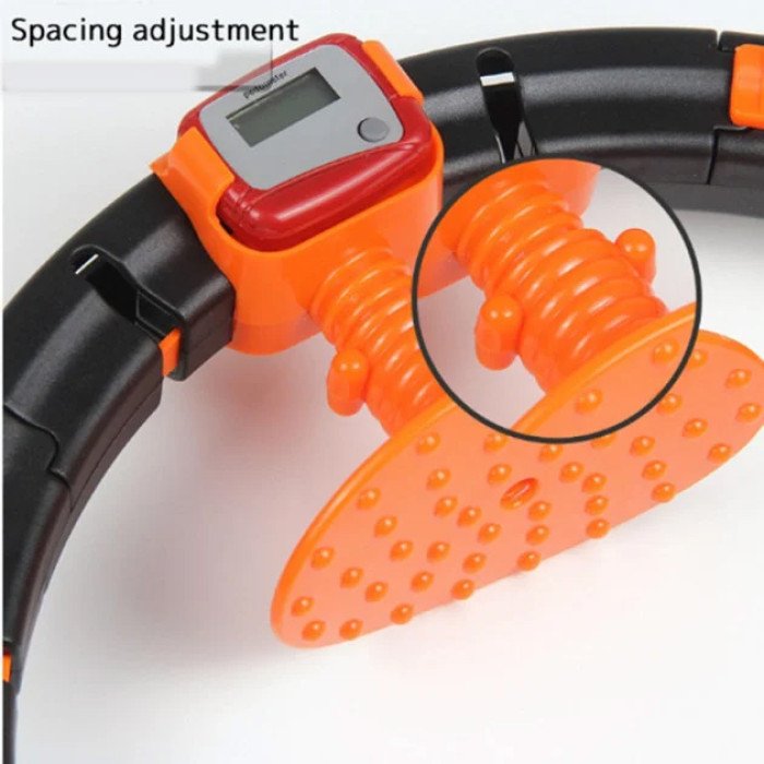 Розумний масажний обруч для схуднення живота та боків Intelligent Hula Hoop