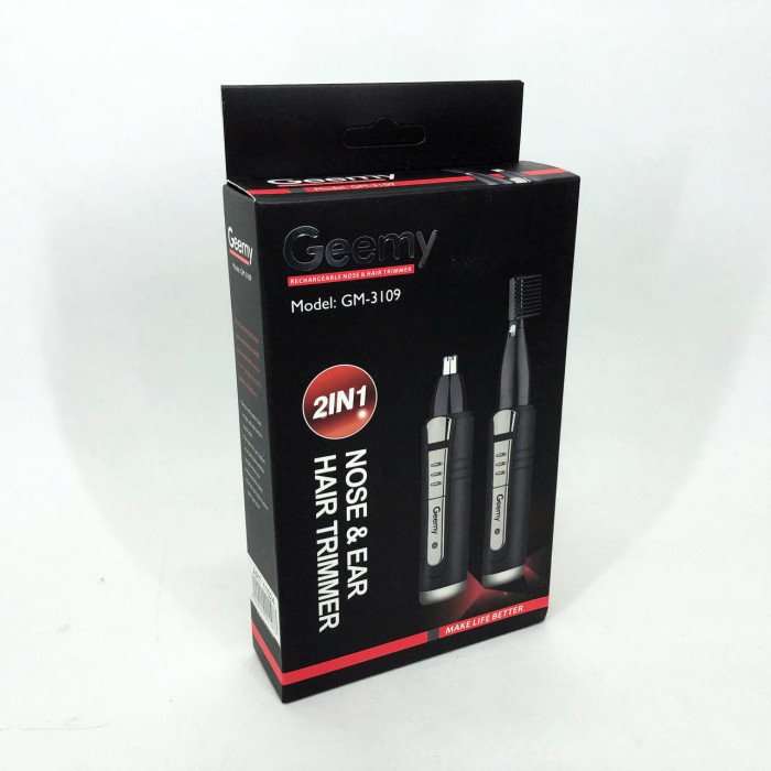 Тример GEMEI GM-3109 2в1, тример бездротовий, машинка чоловіча для гоління, бездротова електробритва