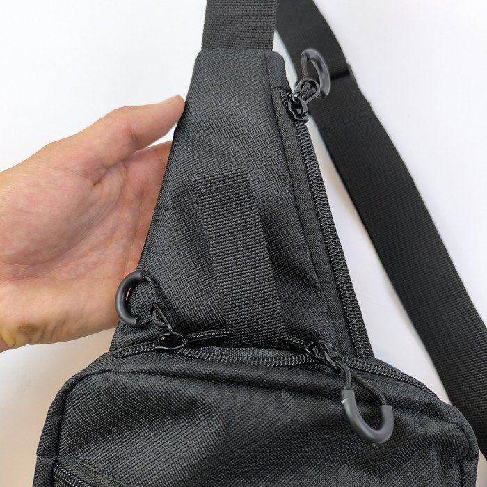 Тактична сумка на плече з кобурою, система MOLLE, патч-панель, Cordura