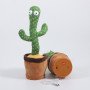 Інтерактивна іграшка Dancing cactus розмовляє танцюючий кактус, м'яка іграшка кактус, Плюшевий кактус