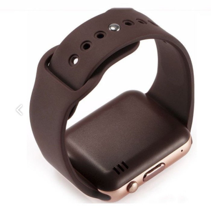 Смарт-годинник Smart Watch A1 розумний електронний зі слотом під sim-карту + карту пам'яті micro-sd. Колір: золотий