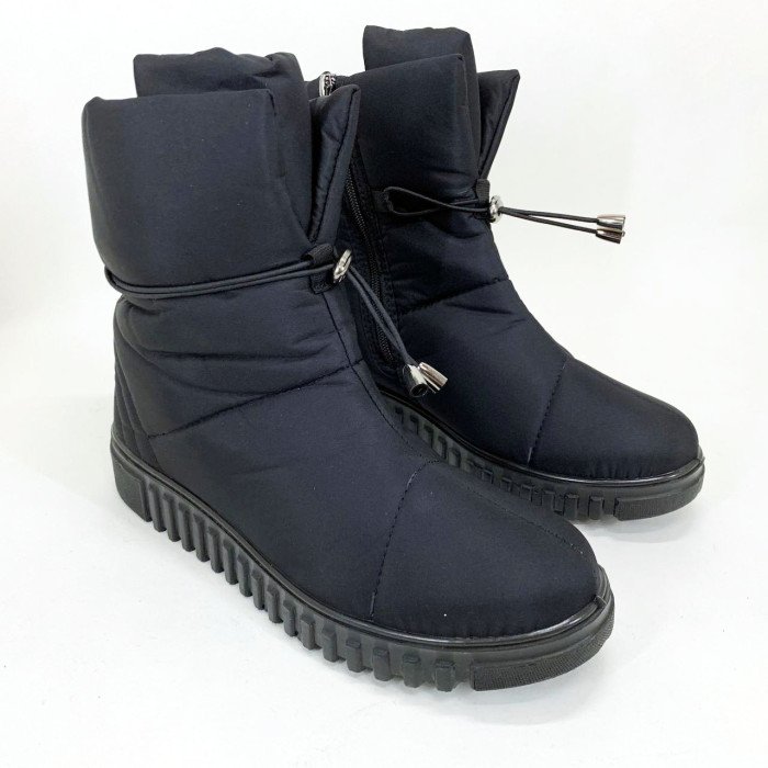 Черевики жіночі утеплені чорні 42р 27см, Утеплені валянки жіночі, Теплі бурки жіночі