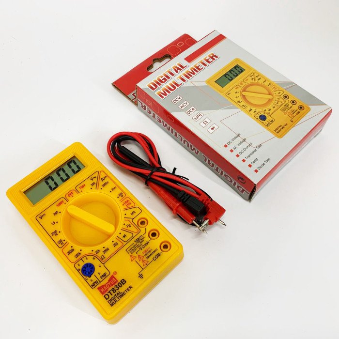 Мультиметр HAOYUE DT830B yellow
