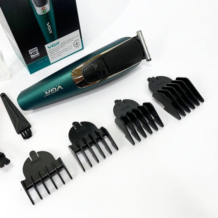 Тример для бороди та волосся VGR V-176 від USB, Професійний триммер для стрижки
