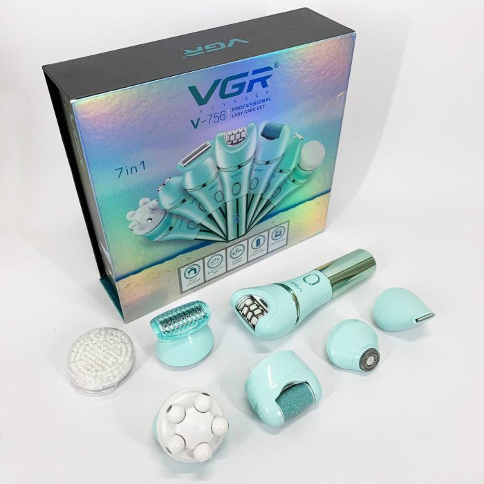 Епілятор VGR V-756 GREEN 7 в 1