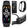 Фітнес браслет FitPro Smart Band M7 (смарт часи, пульсоксиметр, пульс). Колір: чорний