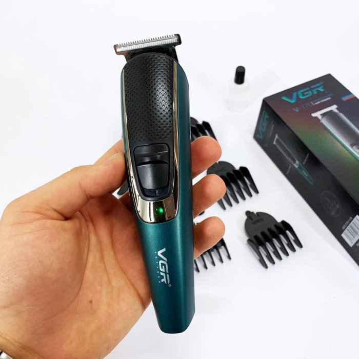 Тример для бороди та волосся VGR V-176 від USB, Професійний триммер для стрижки