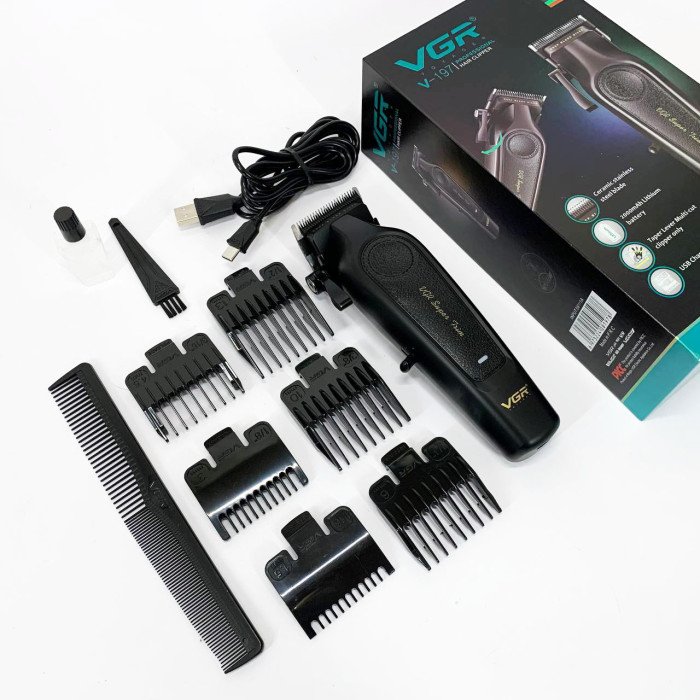Акумуляторна машинка для стрижки VGR V-197
