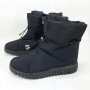 Черевики жіночі утеплені чорні 38р 25см, Жіночі зимові дутики
