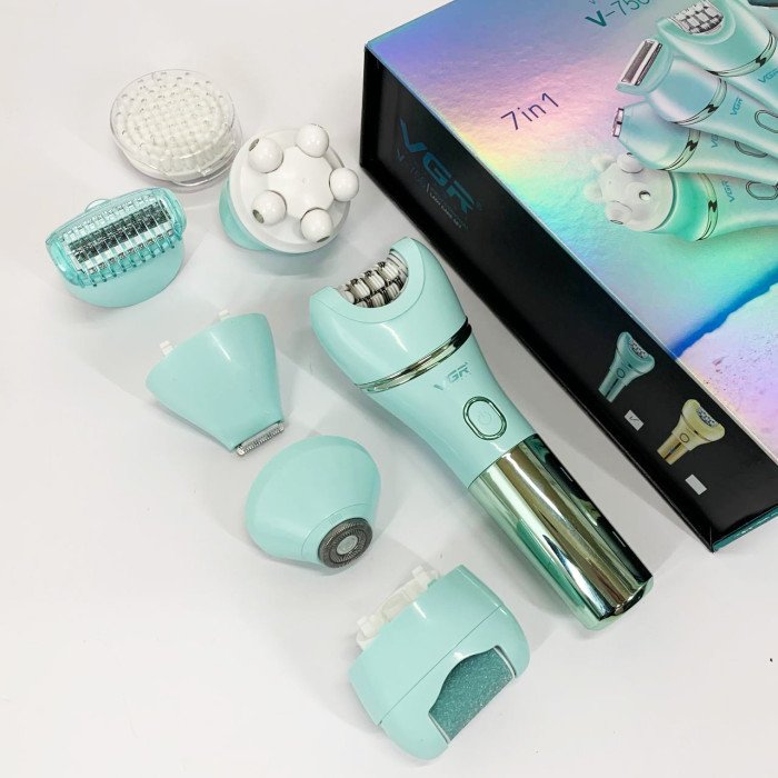 Епілятор VGR V-756 GREEN 7 в 1