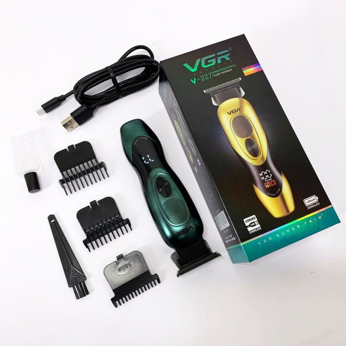 Тример VGR V-227 GREEN. Колір: зелений