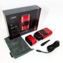 Електробритва-шейвер для бороди та обличчя VGR V-307 RED металевий корпус