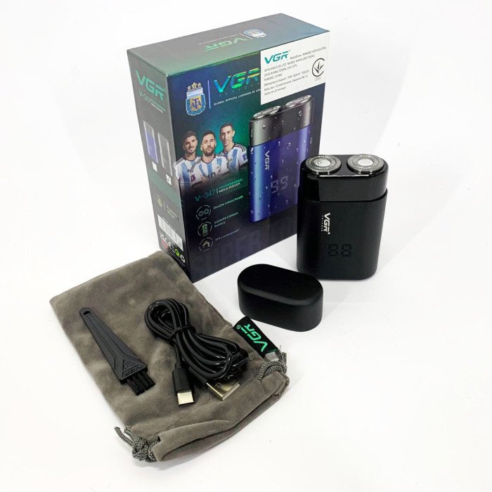 Електробритва VGR V-347. Колір: чорний