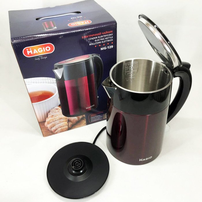 Електрочайник-термос MAGIO MG-129 1.8 л 1850 Вт