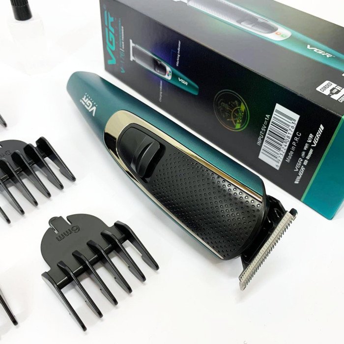 Тример для бороди та волосся VGR V-176 від USB, Професійний триммер для стрижки