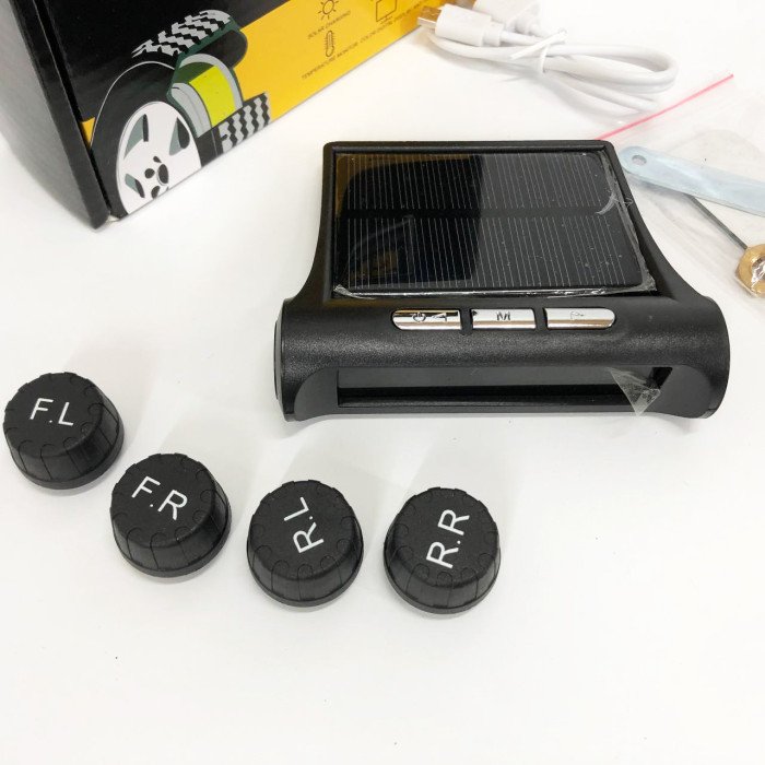 Система контролю тиску у шинах TPMS+SOLAR зовнішні датчики