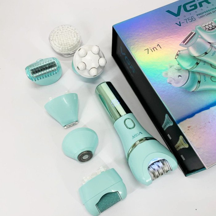 Епілятор VGR V-756 GREEN 7 в 1