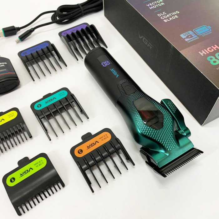 Акумуляторна машинка для стрижки VGR V-271