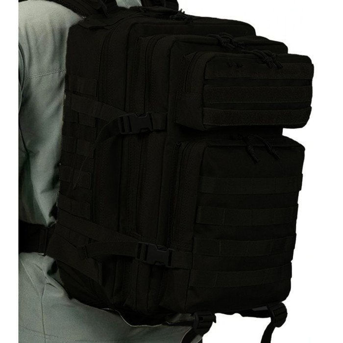 Рюкзак тактичний 50 л, з підсумками Військовий штурмовий рюкзак на MOLLE великий