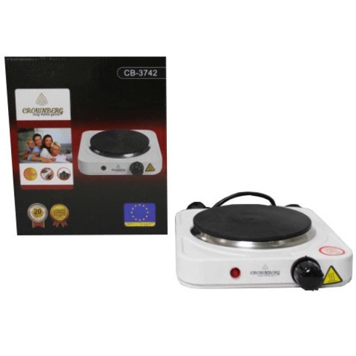 Электрическая плита Crownberg CB-3742 настольная одноконфорочная