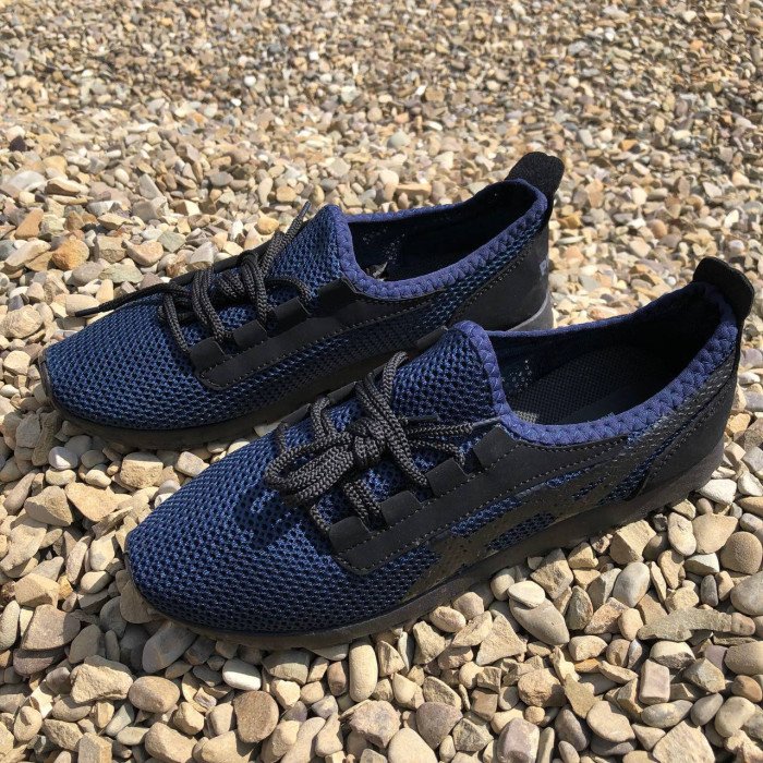 Легкі чорні кросівки сітка 40 розмір. Літні текстильні кросівки сітка. Модель 96621. Колір: синій