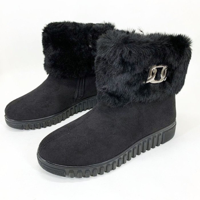 Черевики жіночі утеплені 38р 25см, Жіночі галоші піна на хутрі, Бурки бабусі жіночі повсть