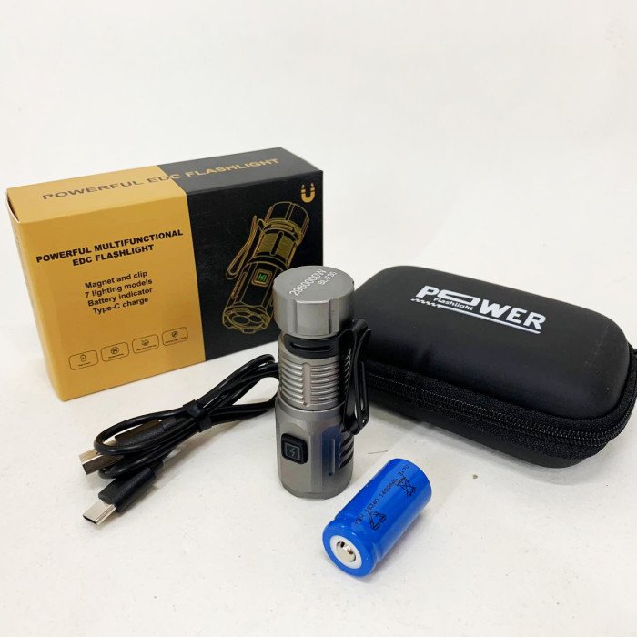 Ліхтар ручний F30-3XPG LED із ЗУ Type-C