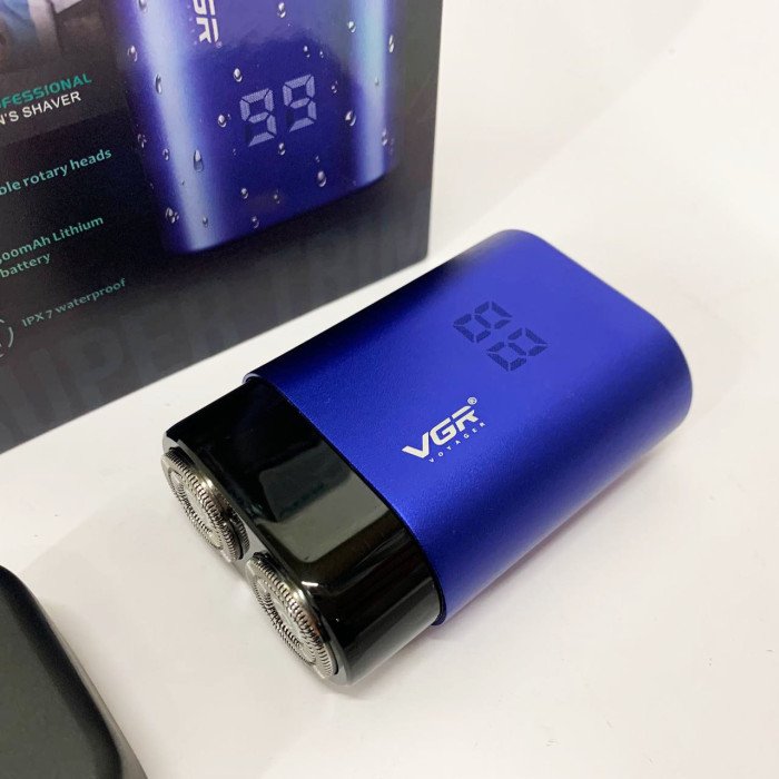 Електробритва VGR V-347. Колір: синій
