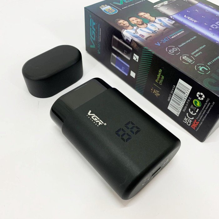 Електробритва VGR V-347. Колір: чорний