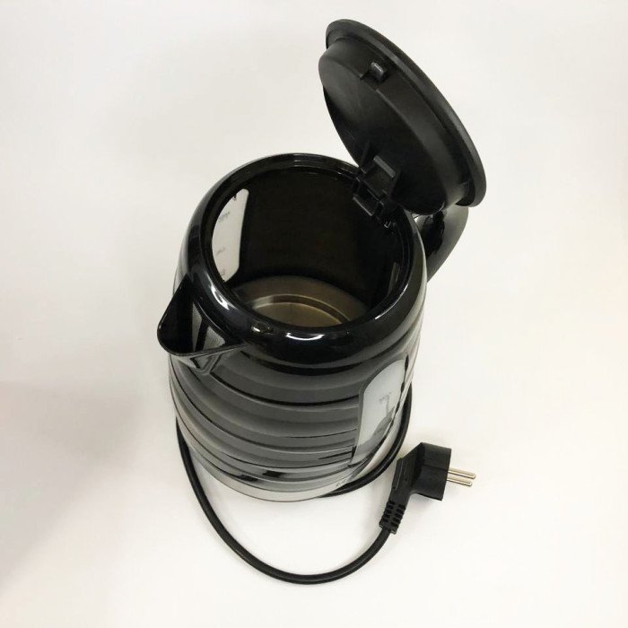 Електрочайник MAGIO MG-101 на 1,7 л, гарний електричний чайник, маленький електрочайник. Колір: чорний