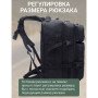 Рюкзак тактичний 50 л, з підсумками Військовий штурмовий рюкзак на MOLLE великий