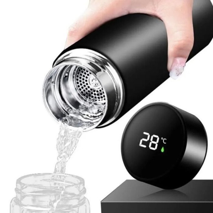 Розумний термос з екраном, Термос з нержавіючої сталі, Термос з дисплеєм температури, Термос з термометром