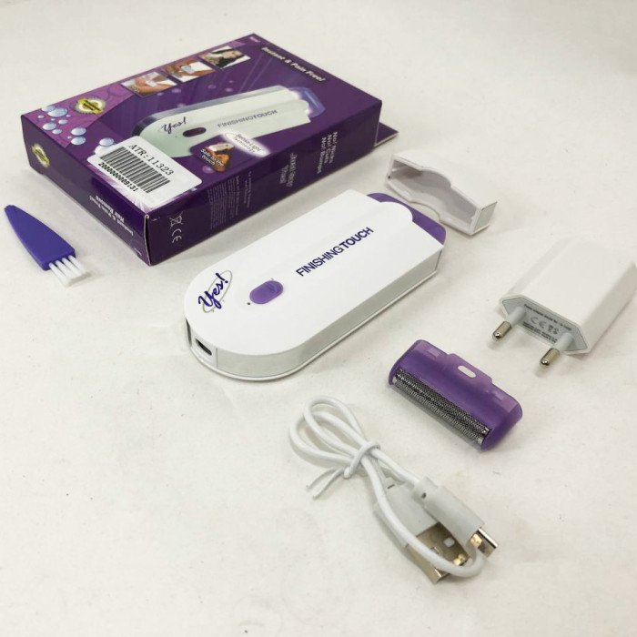 Епілятор Yes Finishing Touch, депілятор для ніг та бікіні, депілятор для волосся, жіноча бритва для бікіні