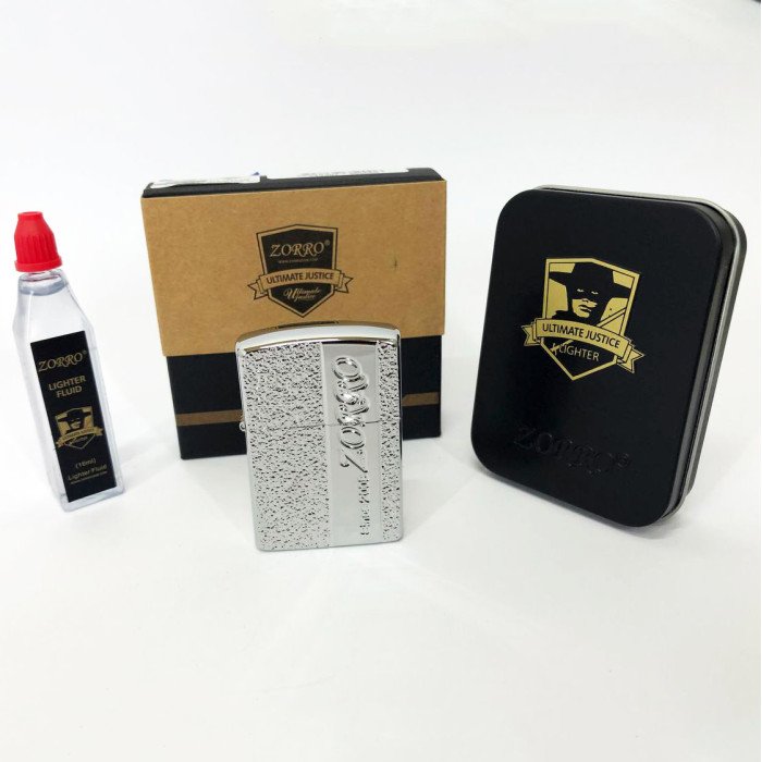 Запальничка бензинова Zorro HL-359, сувенір запальничка, запальнички, подарунки для чоловіків, запальничка в подарунок