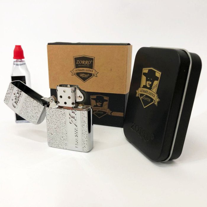 Запальничка бензинова Zorro HL-359, сувенір запальничка, запальнички, подарунки для чоловіків, запальничка в подарунок