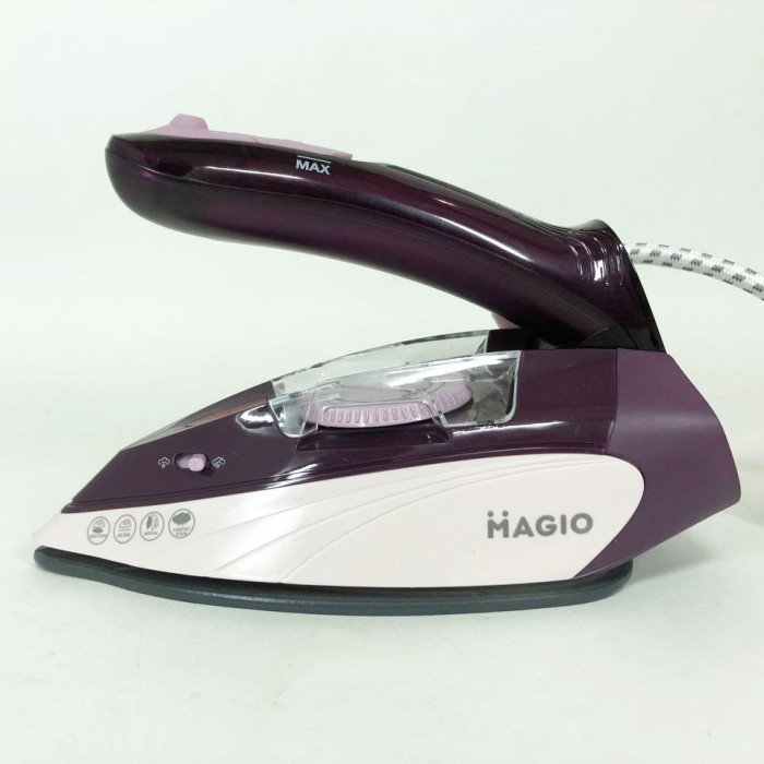 Дорожня праска Magio MG-549 1100 Вт, праска електрична парова, парова праска-очисник