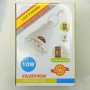 Лампочка акумуляторна лампа Golden Road GR 6028 USB із сонячною панеллю, кемпінгова лампа світильник