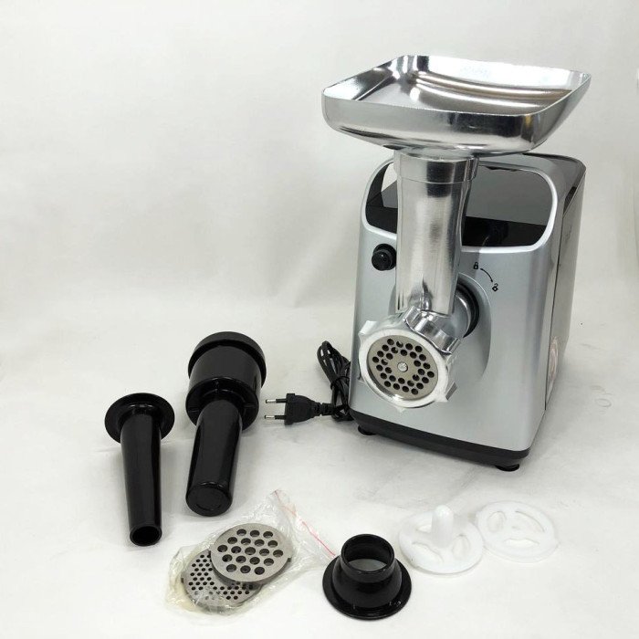 Електрична м'ясорубка RAF R.3396 з функцією реверс 2500W, електром'ясорубка для дому