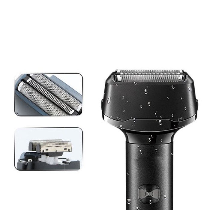 Електробритва бездротова акумуляторна для вологого та сухого гоління VGR V-371