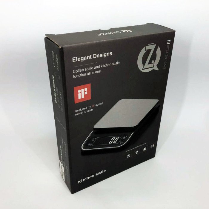 Ваги кухонні X-1, 5кг (0,1г), 3xAAA/USB, електронні ваги для зважування продуктів, кулінарні ваги