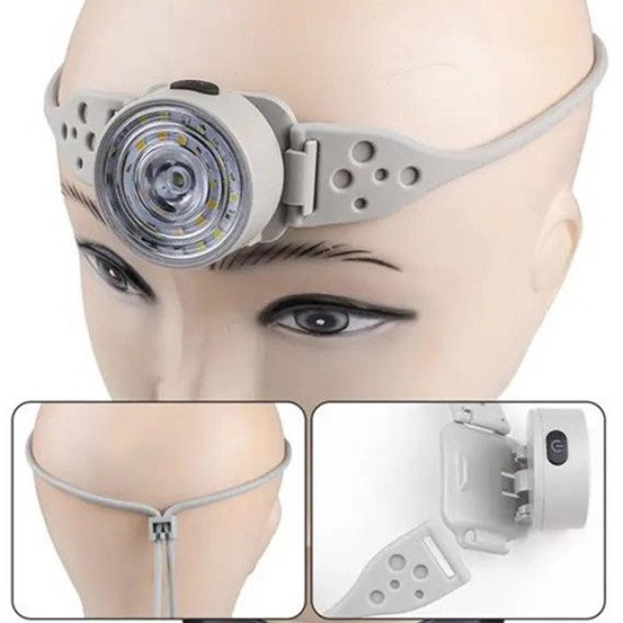 Ліхтар налобний G25-XPG+30SMD(white+yellow+red-blue), Потужний ліхтар на голову, ліхтар для автомеханіка