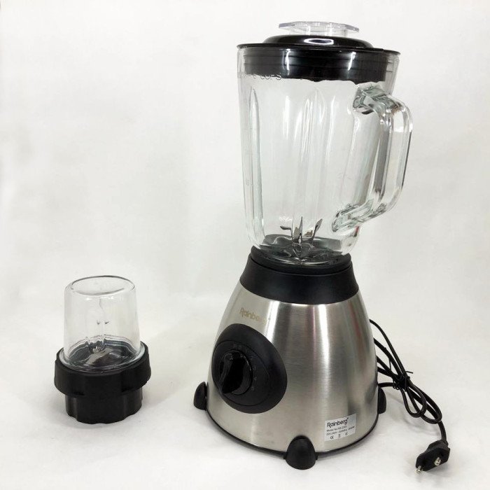 Блендер Rainberg RB-2223 2000 Вт кавомолка, подрібнювач для коктейлів та смузі, блендер для кухні
