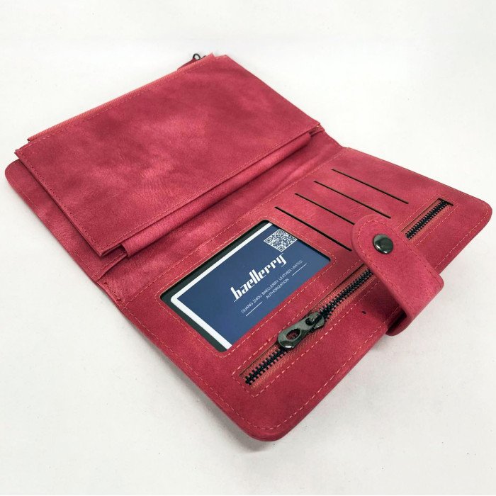 Жіночий гаманець Baellerry JC224, Стильний жіночий гаманець, Гаманець міні дівчині. Колір: рожевий